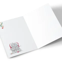 Best Personalised Tatty Teddy Christmas Card - For a Special Mum and Stepdad Tatty Teddy|Christmas