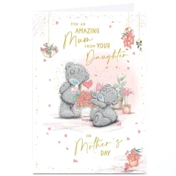 Card Factory Personalised Tatty Teddy Mother's Day Card - Amazing Mum From Your Daughter