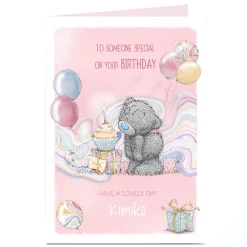 Clearance Personalised Tatty Teddy Birthday Card - To Someone Special Tatty Teddy|Birthday