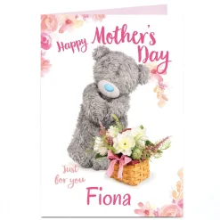 Personalised Tatty Teddy Mother's Day Card - Just For You Tatty Teddy