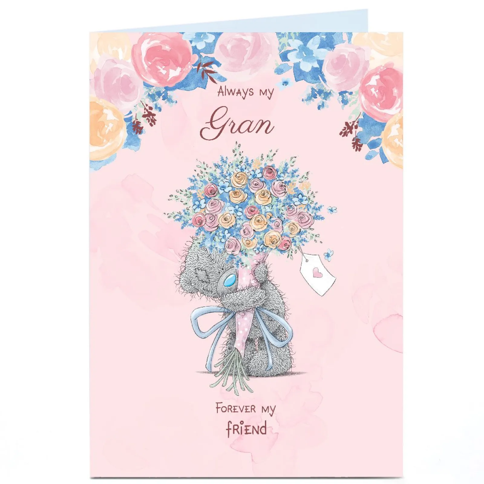 Card Factory Personalised Tatty Teddy Mother's Day Card - Always My Gran Forever My Friend