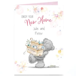 Card Factory Personalised Tatty Teddy New Home Card - Enjoy Your New Home