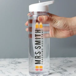 Card Factory Personalised Teacher Water Bottle