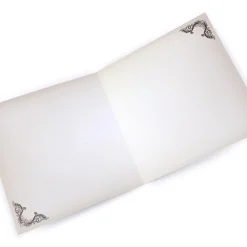 Clearance Personalised 50th Anniversary Card - Black and White Premium Square|Anniversary