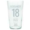 Discount Personalised 18th Birthday Pint Glass - Editable Age, Name & Message 18Th Birthday|Personalised Glasses