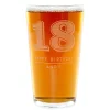 Card Factory Personalised 18th Birthday Pint Glass - Any Name & Message