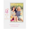 New Personalised 18th Birthday Box Photo Frame - Pastel Gradient 18Th Birthday|Photo Frames