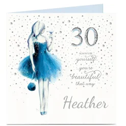 New Personalised 30th Birthday Card - You're Beautiful That Way For Wife|For Sister