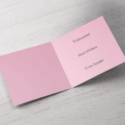 Card Factory Personalised Thank You Card - For All You've Done