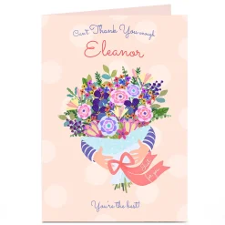 Card Factory Personalised Thank You Card - Can't Thank You Enough