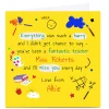Card Factory Personalised Thank You Card - Fantastic Teacher