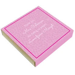 Card Factory Personalised Thank You Teacher Belgian Chocolates - For Being so Sweet