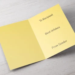 Card Factory Personalised Thank You Teacher Card - White Owl