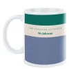 Outlet Personalised Thank You Teacher Mug - Green Stripes Personalised Mugs|Mugs