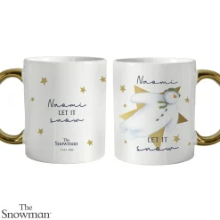 Sale Personalised The Snowman Let it Snow Mug Personalised Mugs|Mugs