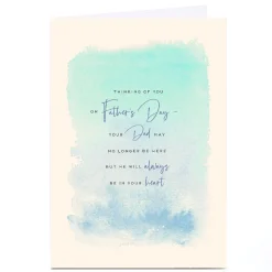 Personalised Thinking of You Card - On Father's Day Father's Day|Just To Say