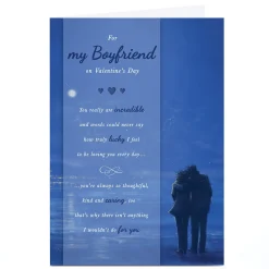 Discount Personalised Valentine's Day Card - There Isn't Anything I Wouldn't Do For You, Boyfriend Valentine's Day