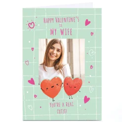 Online Personalised Valentine's Day Card - You're a Real Cutie Photo