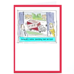 Outlet Personalised Vicar Of Scribbly Card - Online Shopping Funny|Birthday
