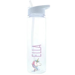 Kids Card Factory Personalised Water Bottle - Unicorn
