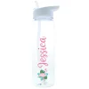 Kids Card Factory Personalised Water Bottle - Flamingo
