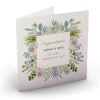 Card Factory Personalised Wedding Card - Botanical Congratulations