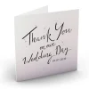 Card Factory Personalised Wedding Card - Thank You