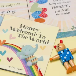 Card Factory Personalised Welcome To The World Book