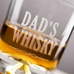 Card Factory Personalised Whisky Tumbler & Jack Daniel's Miniature - Whisky