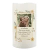 Clearance Personalised Wild Flowers Photo Upload LED Candle Photo Gifts|Scented Candles