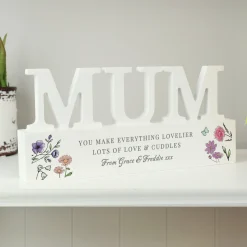 Best Personalised Wild Flowers Mum Ornament Personalised Canvas & Wall Art|Photo Prints & Wall Art