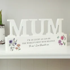 Best Personalised Wild Flowers Mum Ornament Personalised Canvas & Wall Art|Photo Prints & Wall Art
