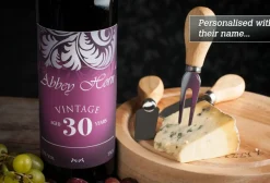Card Factory Personalised Wine - Vintage Birthday