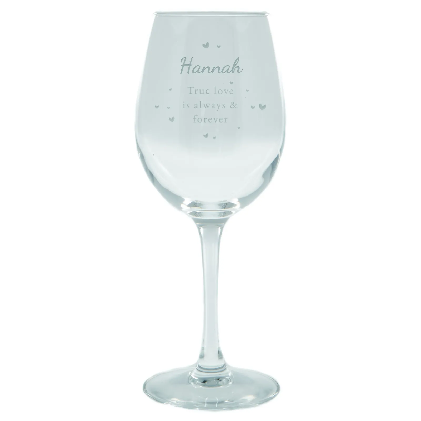 Discount Personalised Wine Glass - True Love Personalised Glasses|Glassware