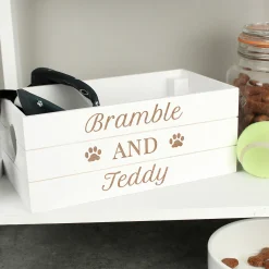 Best Personalised Wooden Pet Toys & Treats Crate Personalised Jewellery And Keepsakes|Jewellery & Keepsakes