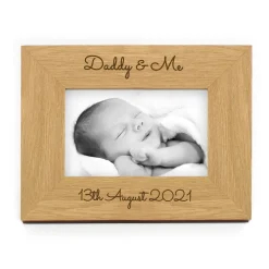 Card Factory Personalised Wooden Photo Frame - Any Message