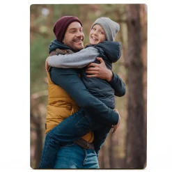 Card Factory Personalised Wooden Portrait Photo Panel 25cm x 20cm
