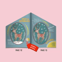 Kids Card Factory Personalised 'Your Christmas House' Activity Book