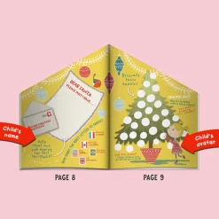 Kids Card Factory Personalised 'Your Christmas House' Activity Book