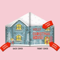 Kids Card Factory Personalised 'Your Christmas House' Activity Book