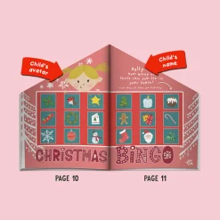 Kids Card Factory Personalised 'Your Christmas House' Activity Book