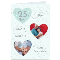 Card Factory Photo Anniversary Card - Years of Love