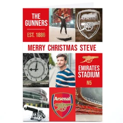 New Photo Arsenal FC Christmas Card - Emirates Stadium Christmas|Photo