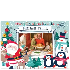 Hot Photo Bev Hopwood Christmas Card - From The Family Christmas|Photo