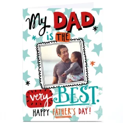 Discount Photo Bev Hopwood Father's Day Card - Dad, The Very Best Father's Day|Photo