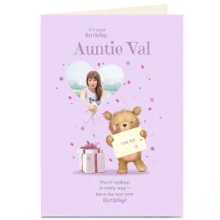Card Factory Photo Birthday Card - Brilliant Bear