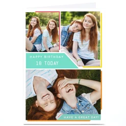 Card Factory Photo Birthday Card - Have A Great Day!