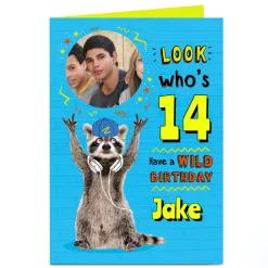 Card Factory Photo Birthday Card - Have a Wild Birthday, Editable Age