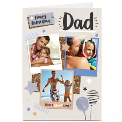 Hot Photo Birthday Card - Have A Great Day Dad For Dad|Dad