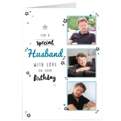 Online Photo Birthday Card - Husband With Love For Husband|Photo